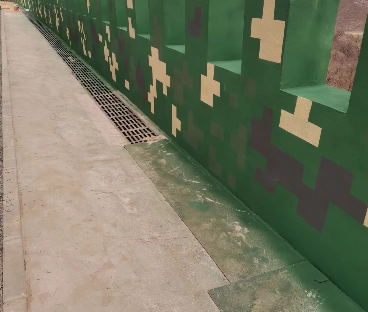 荆门围墙迷彩喷涂,数迷彩漆